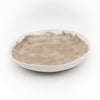 Bertozzi Brushed Round Platter / Porcelain / 35x6cm / Grey *