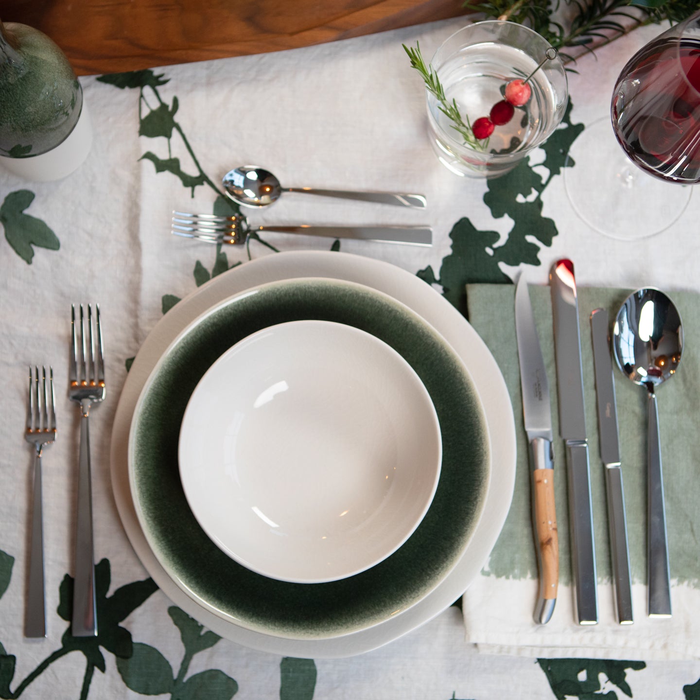 Bertozzi Linen Tablecloth - Thumbnail 5