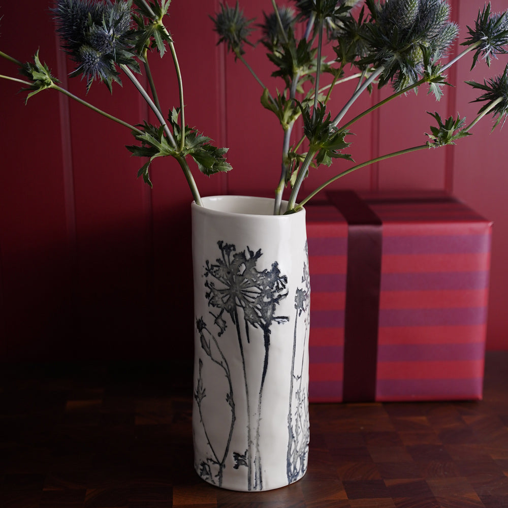 Bertozzi Vase / Porcelain / 25cm / Pratoline
