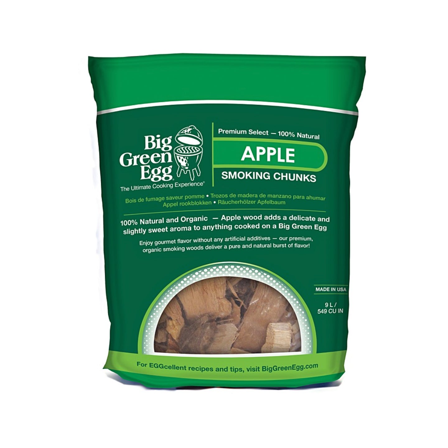 Big Green Egg Apple Smoking Chunks