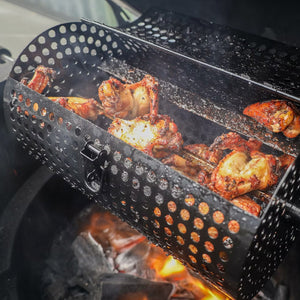 Big Green Egg Rotisserie Basket / Tumbler **