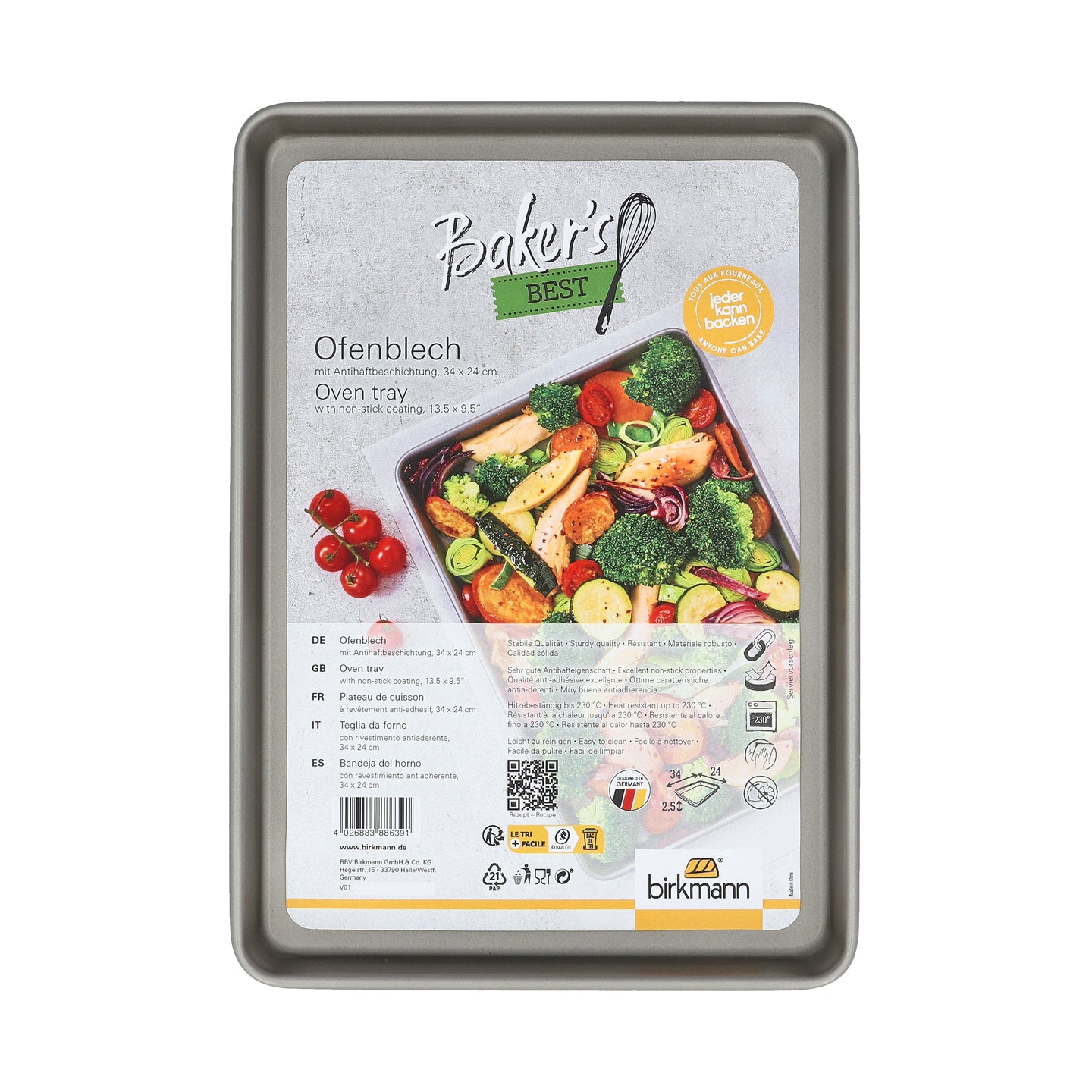 Birkmann Baker's Best Non-Stick Baking Tray Borough Kitchen