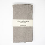 Borough Kitchen Linen Napkins / Set of 4 / 48x48cm / Natural
