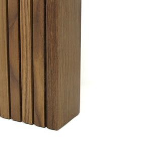 Borough Kitchen 5-Slot Magnetic Knife Block / Walnut