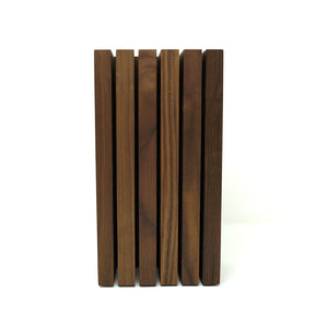 Borough Kitchen 5-Slot Magnetic Knife Block / Walnut