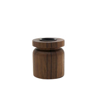 Borough Kitchen Candle Holder / Walnut