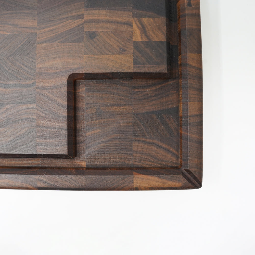 Borough Kitchen End Grain Carving Board / Walnut
