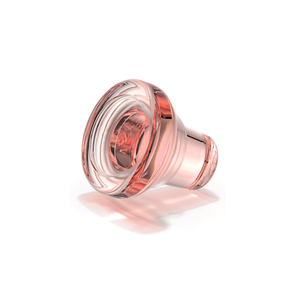 Borough Kitchen Glass Wine Bottle Stopper / Rose