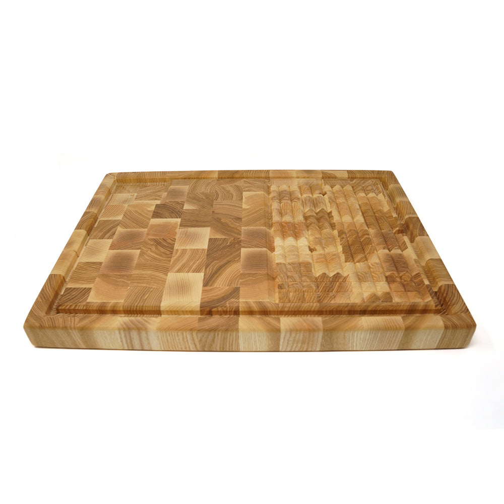 Borough Kitchen Spiked End Grain Carving Board / Ash