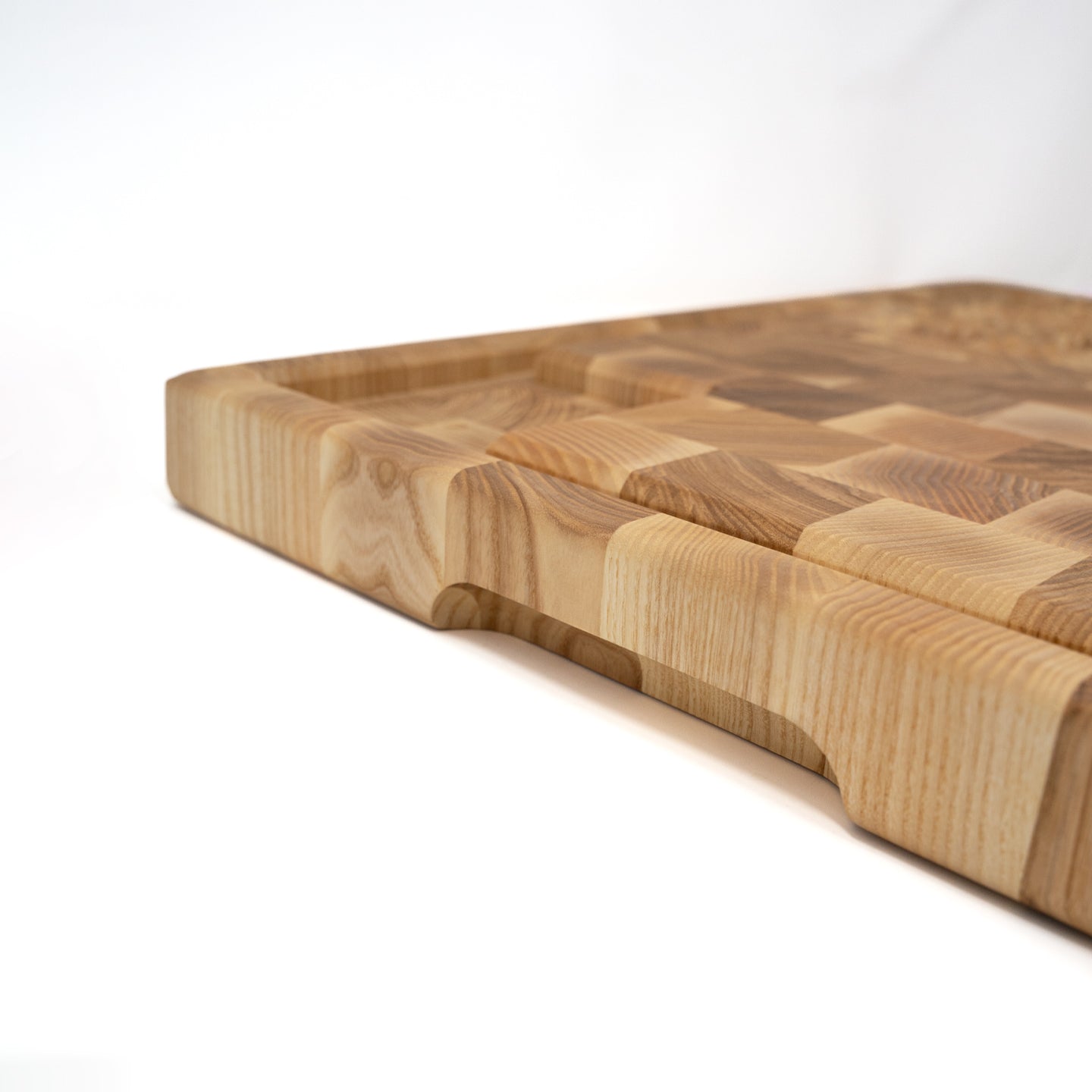Borough Kitchen Spiked End Grain Carving Board / Ash