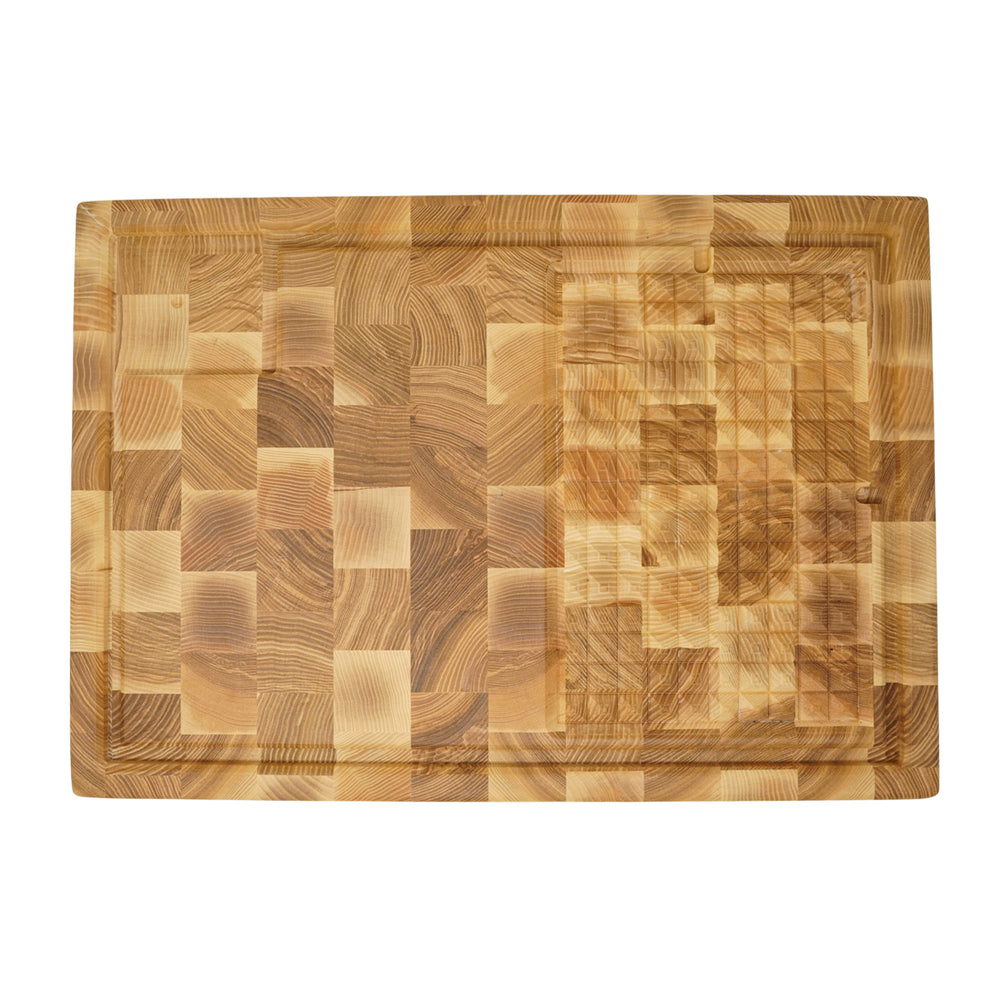 Borough Kitchen Spiked End Grain Carving Board / Ash