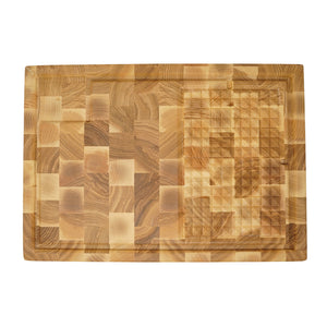 Borough Kitchen Spiked End Grain Carving Board / Ash
