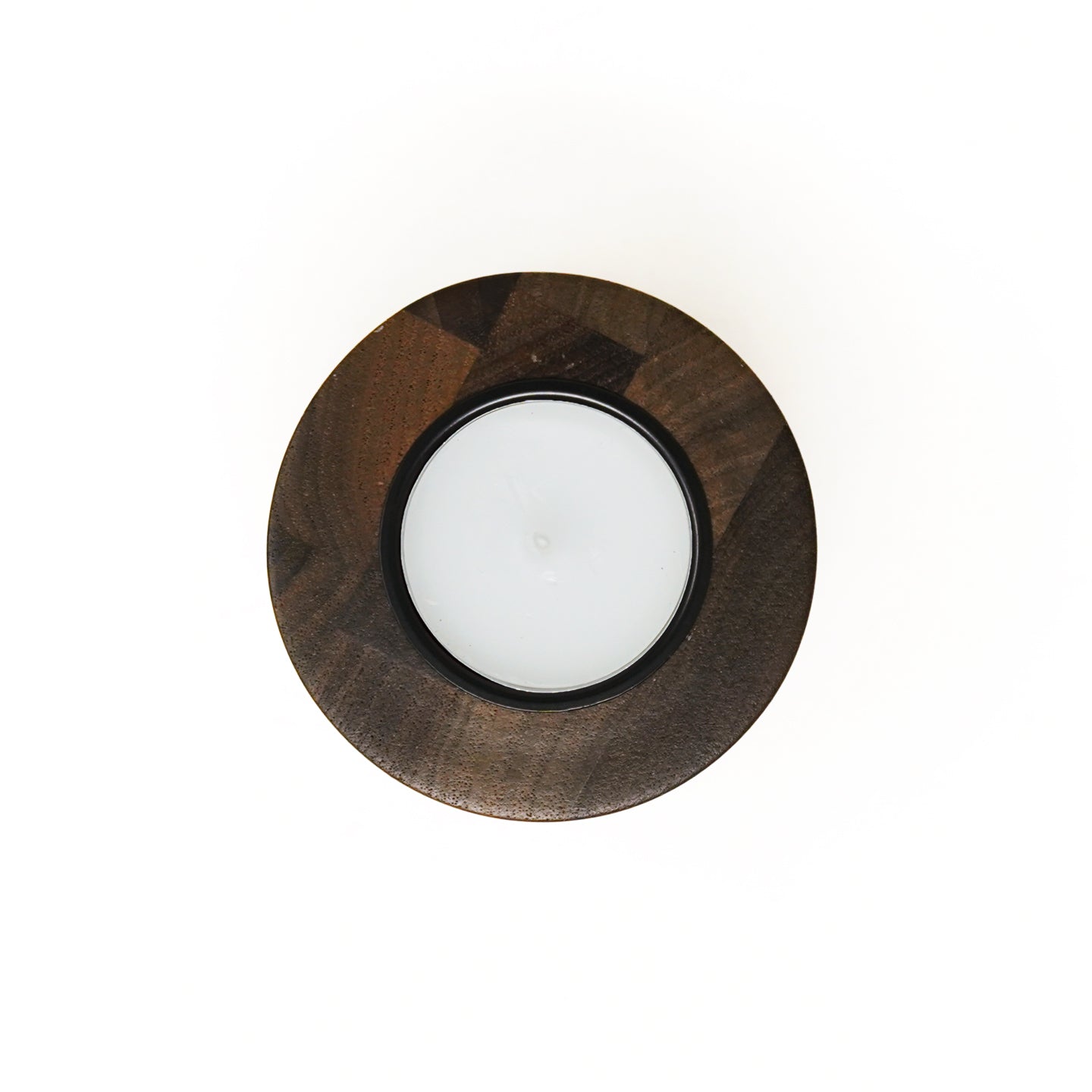Borough Kitchen Tea Light Holder / Walnut