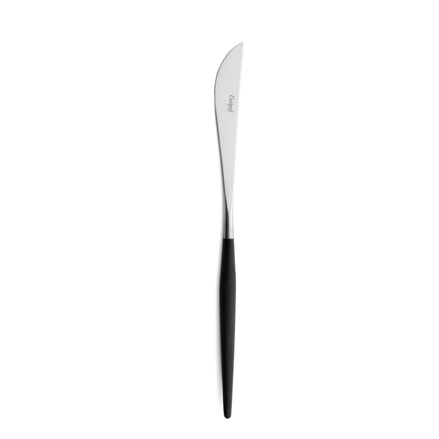 Cutipol Goa Table Knife / Black and Stainless Steel