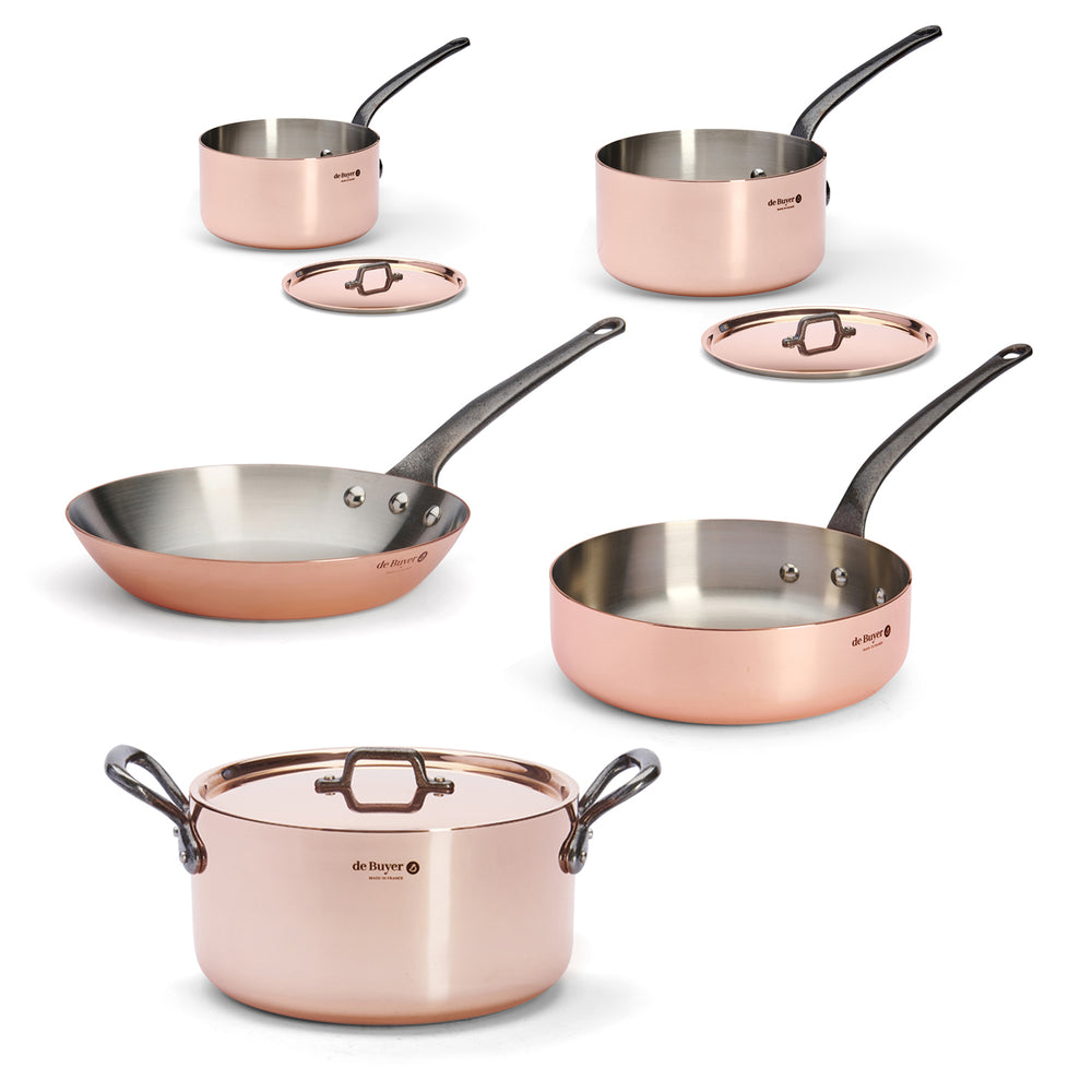 De Buyer Prima Matera CI Induction 5 Piece Cookware Set