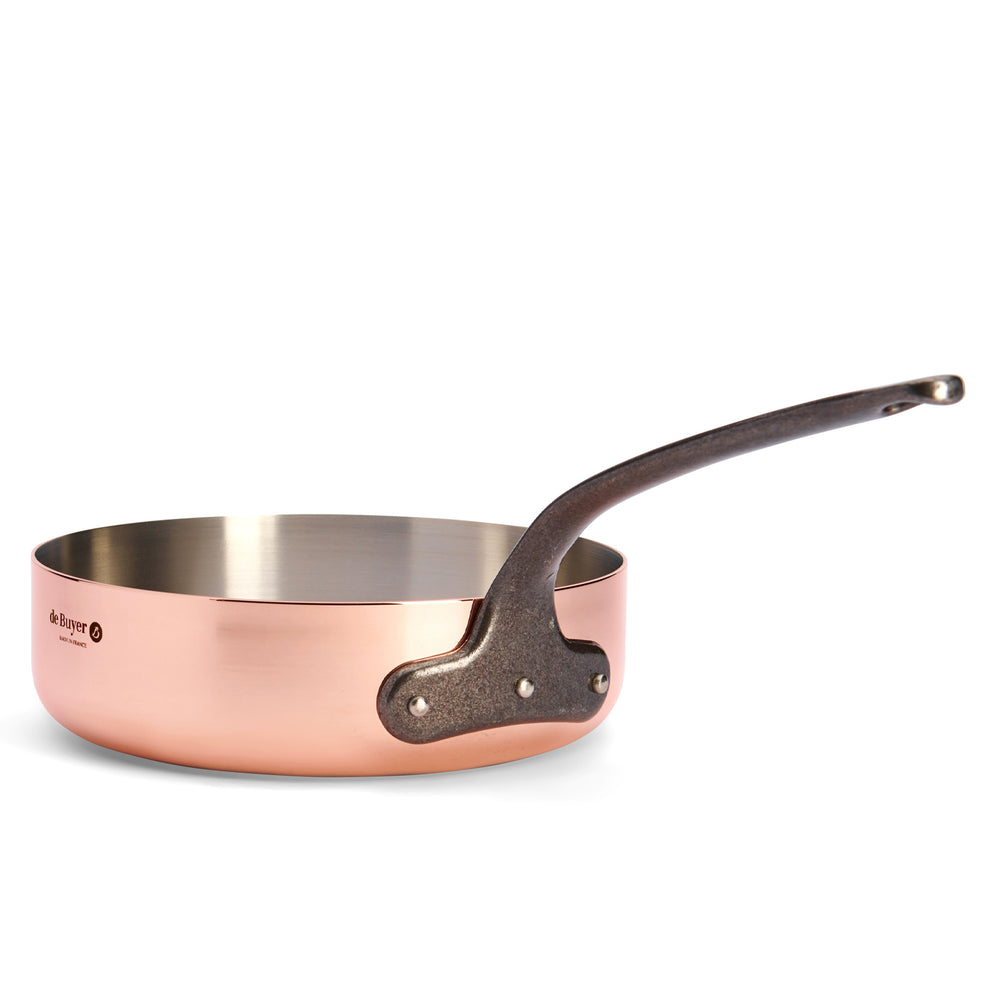 De Buyer Prima Matera CI Induction Saute Pan / 24cm