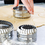 Double Edged Pastry Cutter / Set of 6