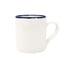 Mihaly & Edit Mug / Large / Blue Rim