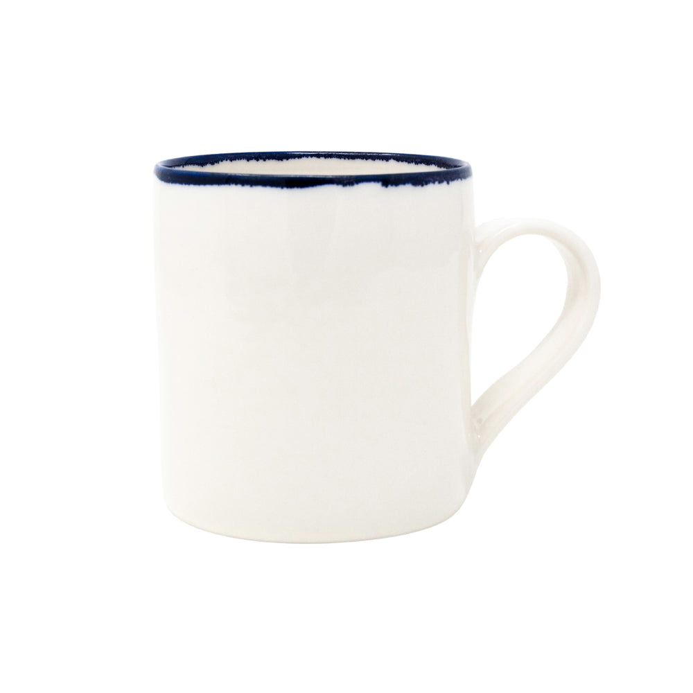Mihaly & Edit Mug / Large / Blue Rim