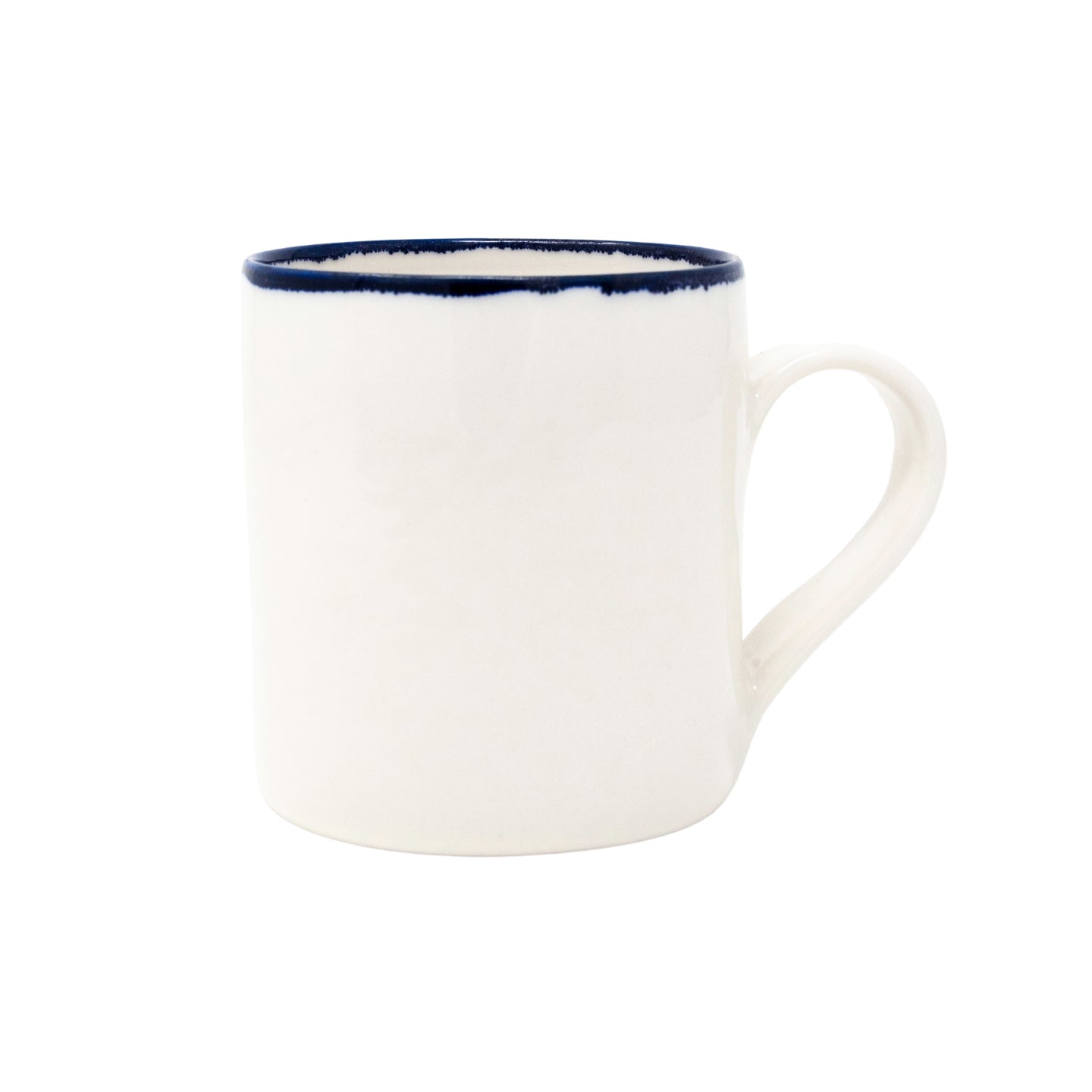 Mihaly & Edit Mug / Large / Blue Rim