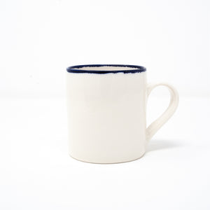 Mihaly & Edit Mug / Large / Blue Rim