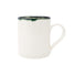 Mihaly & Edit Mug / Large / Green Rim