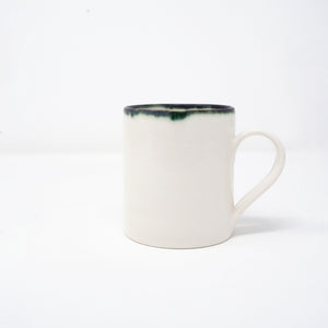 Mihaly & Edit Mug / Large / Green Rim