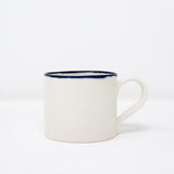 Mihaly & Edit Mug / Medium / Blue Rim