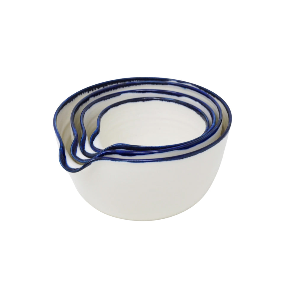 Mihaly & Edit Nesting Bowl Set / Set of 4 / Blue