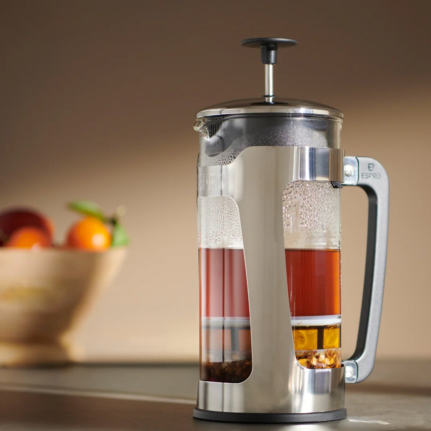 Espro P5 French Press Coffee Maker / Polished Stainless Steel