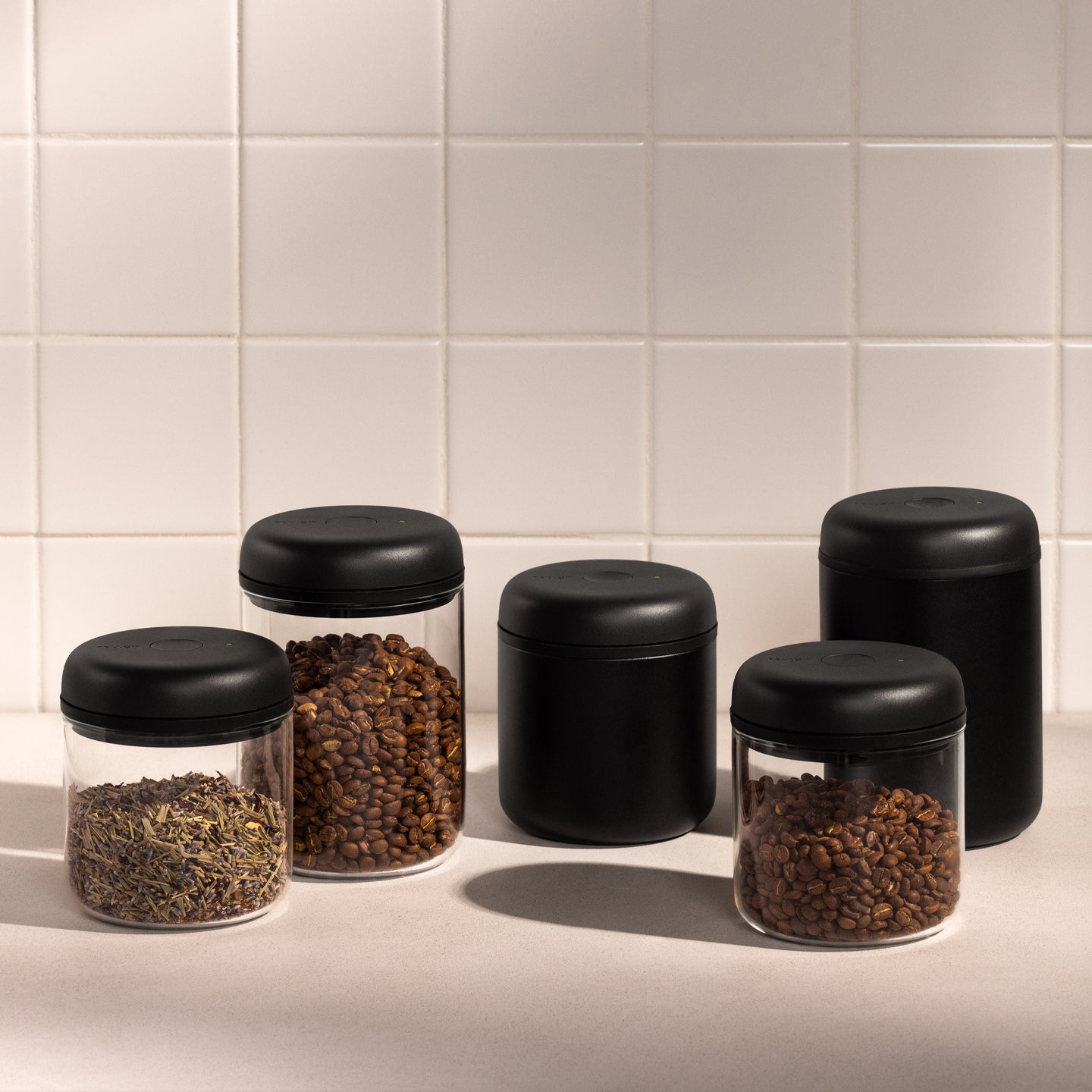 Fellow Electric Atmos Canister / Matte Black | Borough Kitchen