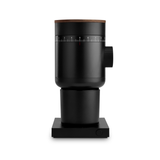 Fellow Opus 2 Conical Burr Coffee Grinder / Cherry Red & Walnut