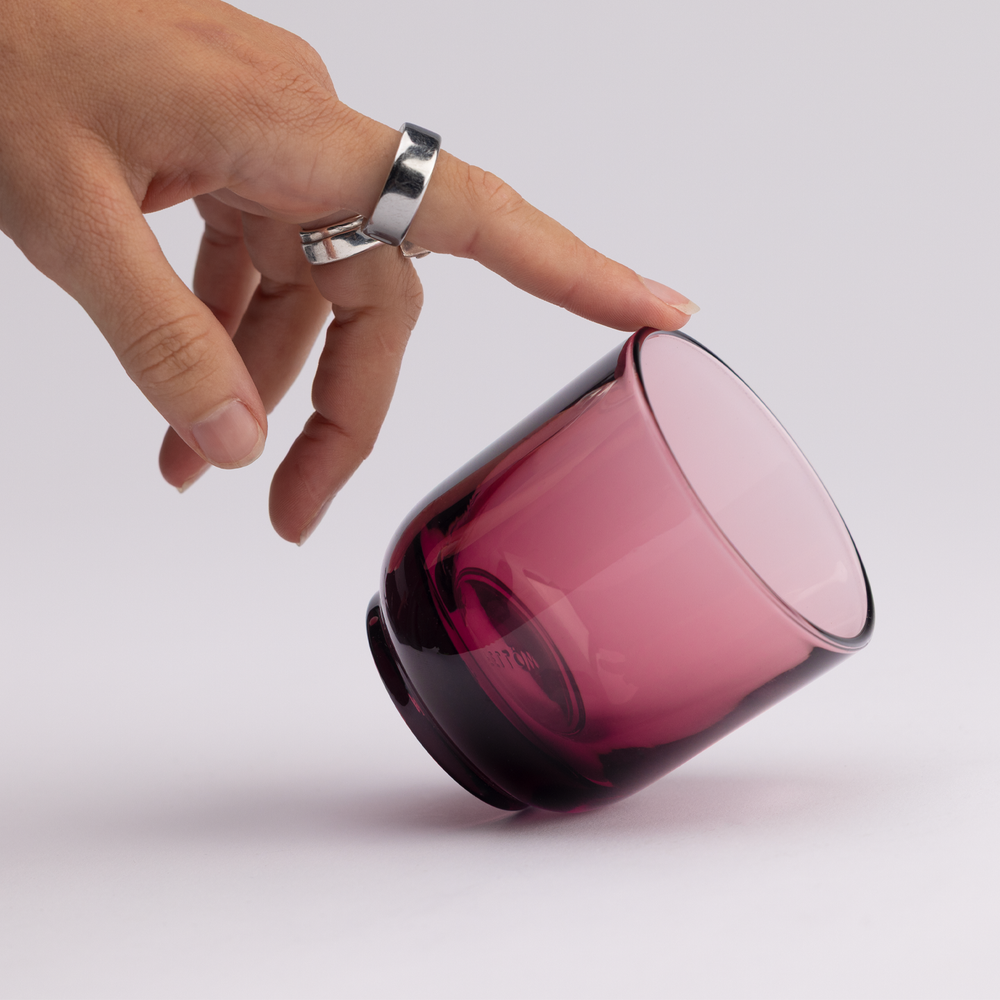 Fellow Pirch Cappuccino Glass / Set of 2 / Garnet