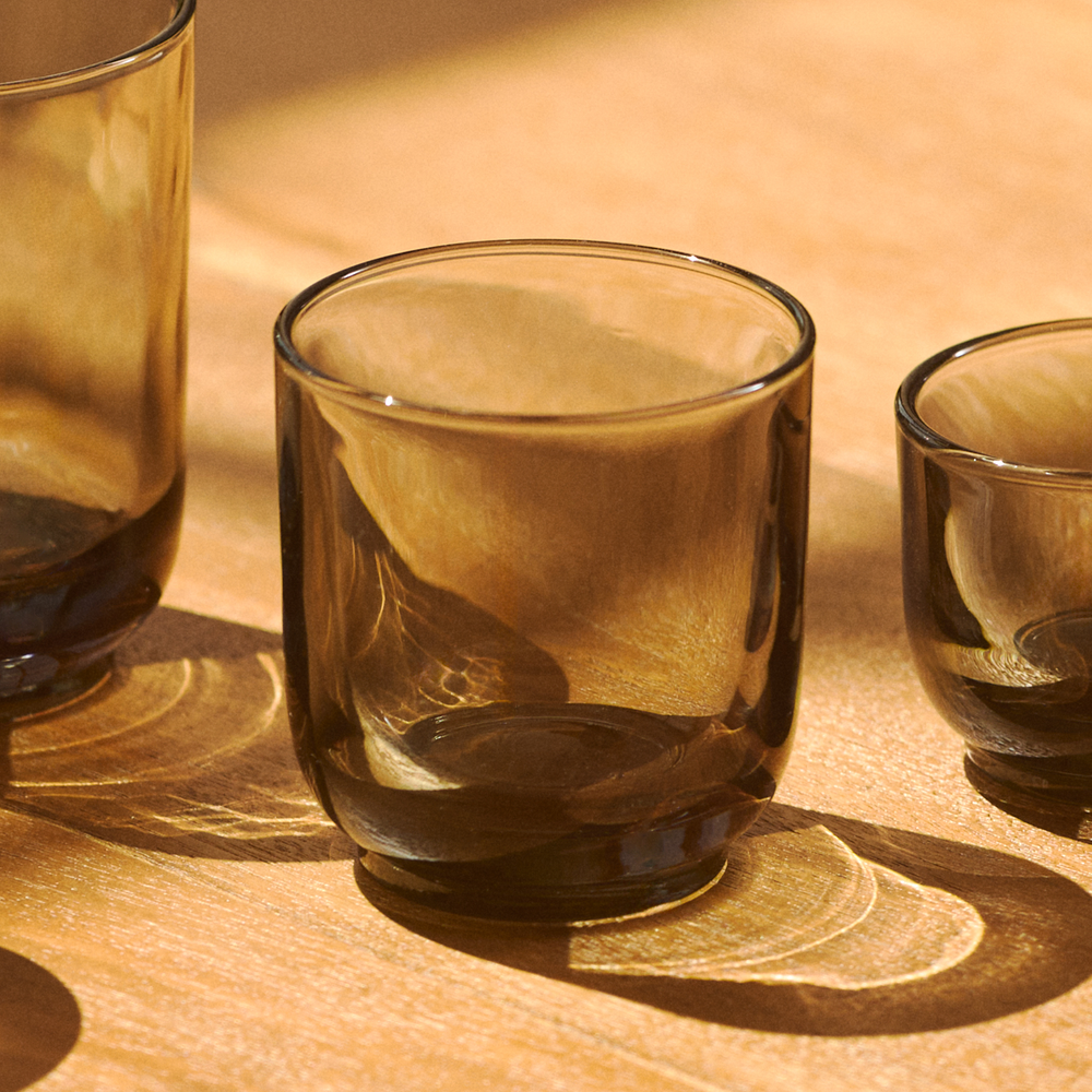Fellow Pirch Cappuccino Glass / Set of 2 / Smoke
