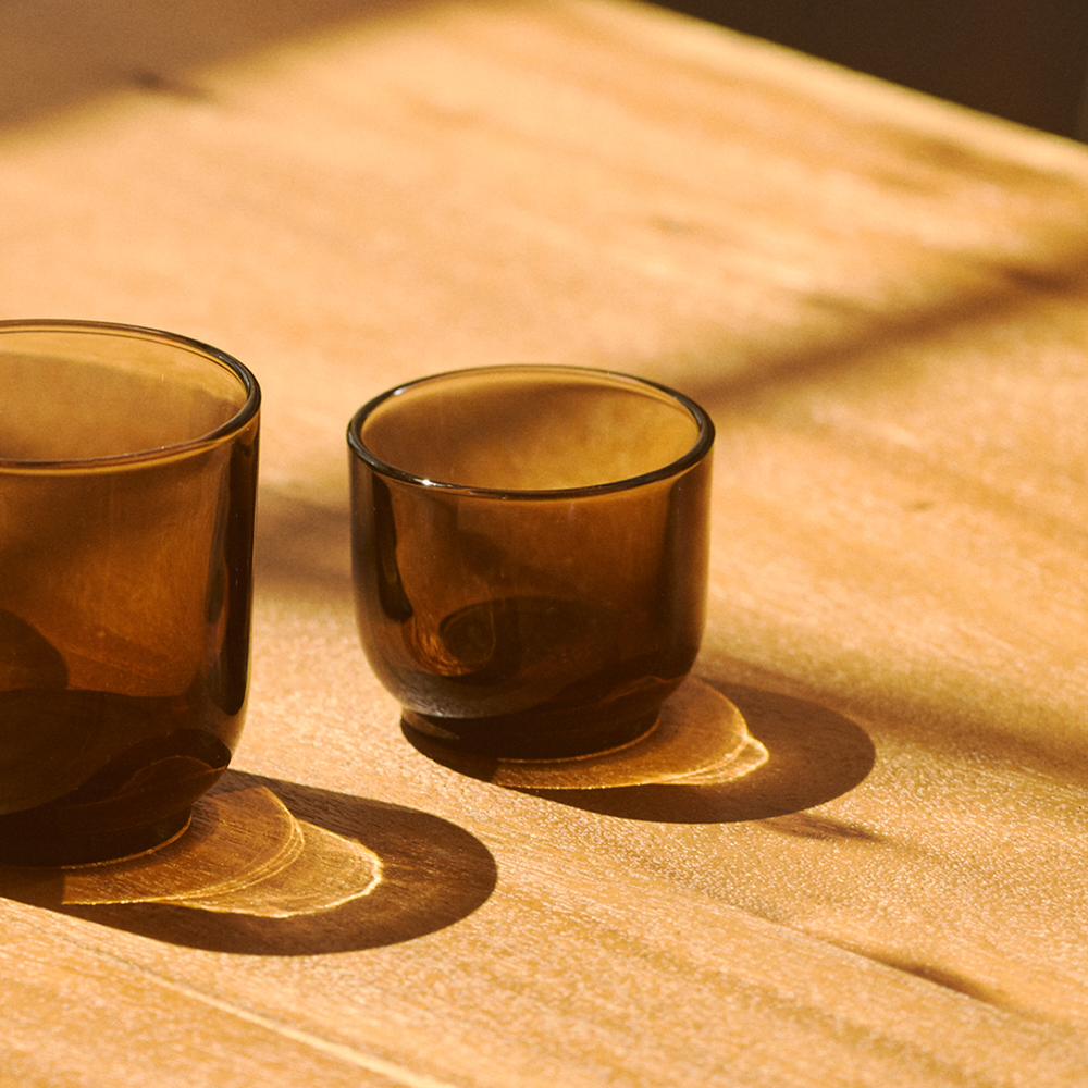 Fellow Pirch Espresso Glass / Set of 2 / Amber