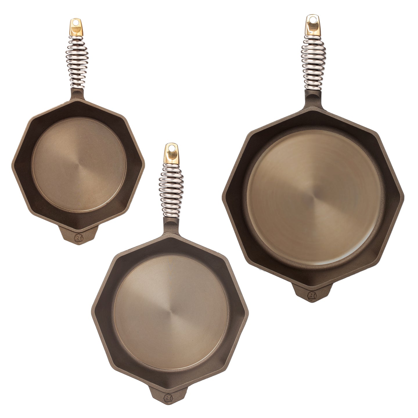 Finex 3 Piece Cast Iron Skillet Set | Borough Kitchen