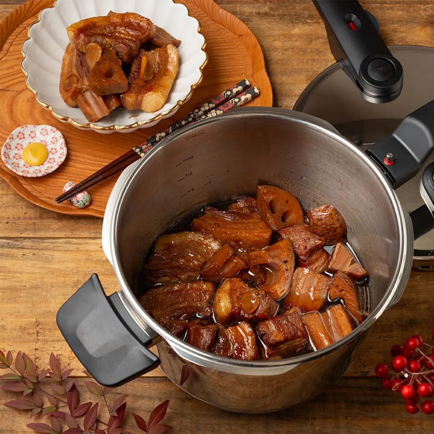 Fissler Vitaquick Premium Pressure Cooker with Insert / 22cm