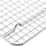 Gefu Variado Stainless Steel Baking Tray with Wire Rack