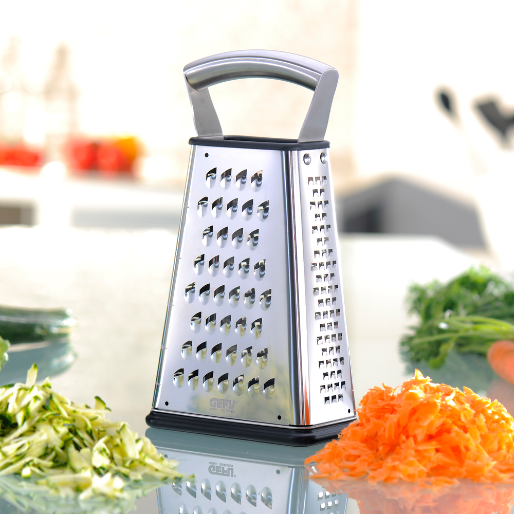 Gefu Vitales 4-Sided Stainless Steel Grater & Slicer