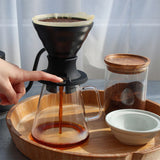 Hario Switch V60 Ceramic Immersion Coffee Dripper / Size 02 / Smokey Black