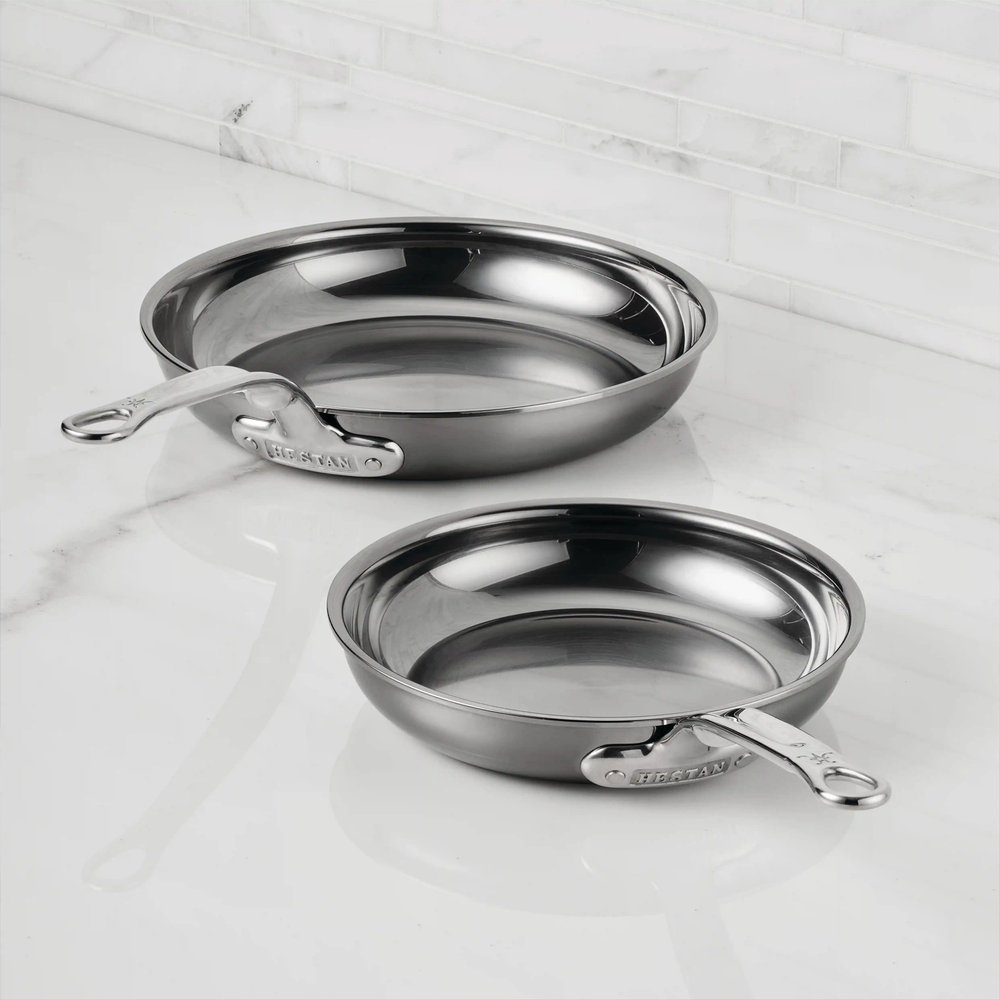 Hestan NanoBond Titanium 2-Piece Frying Pan Set