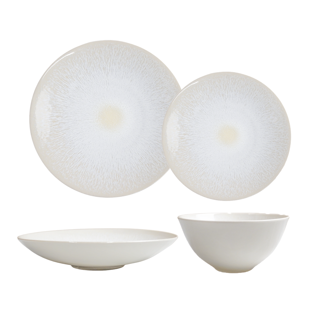 Jars Cancale 16 Piece Dinner Set / Perle