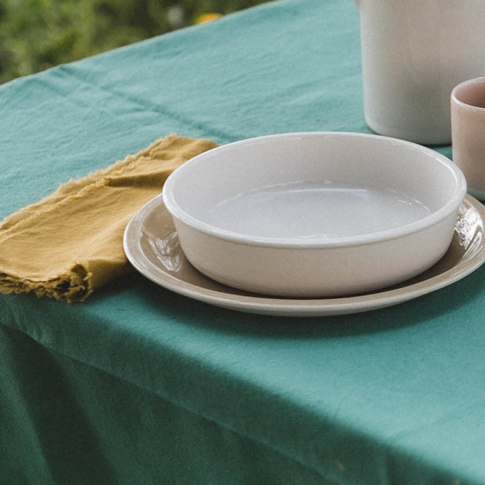 Jars Cantine Soup/Pasta Plate / 19.5cm / Craie *