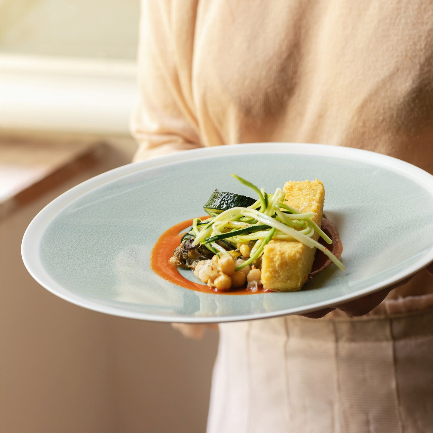 Jars Epure Dinner Plate / 27cm / Cachemire