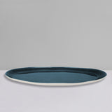 Jars Plume Oval Fish Dish / 55x28cm / Outremer