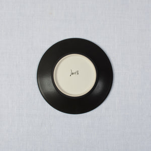 Jars Tourron Side Plate / 20cm / Ecorce/Black *