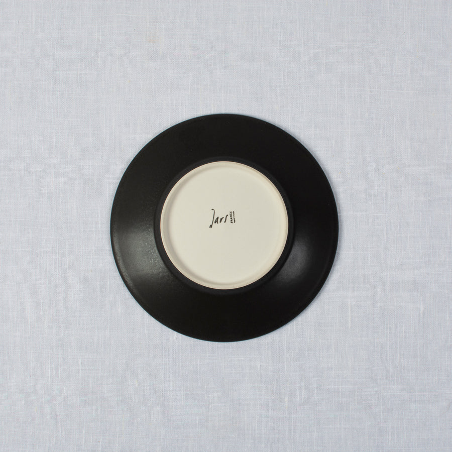 Jars Tourron Side Plate / 20cm / Ecorce/Black