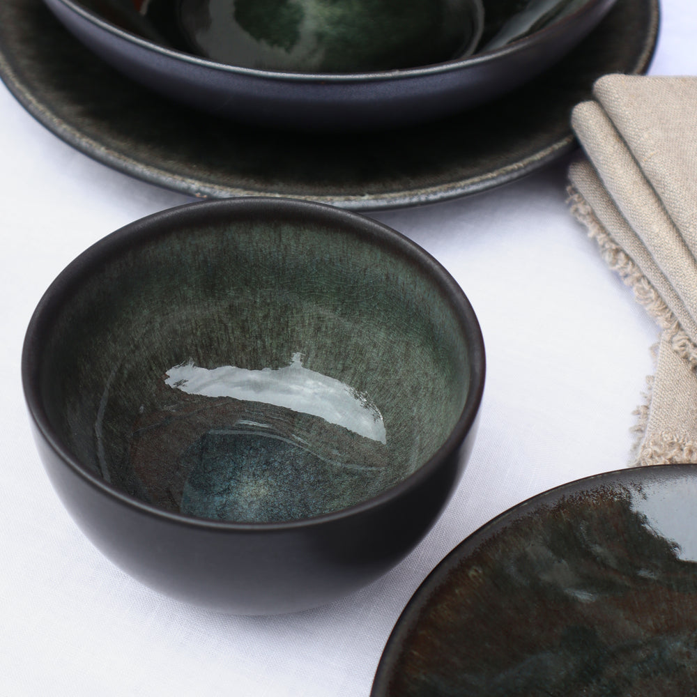 Jars Tourron Soup / Cereal Bowl / 12cm / Samoa / Black