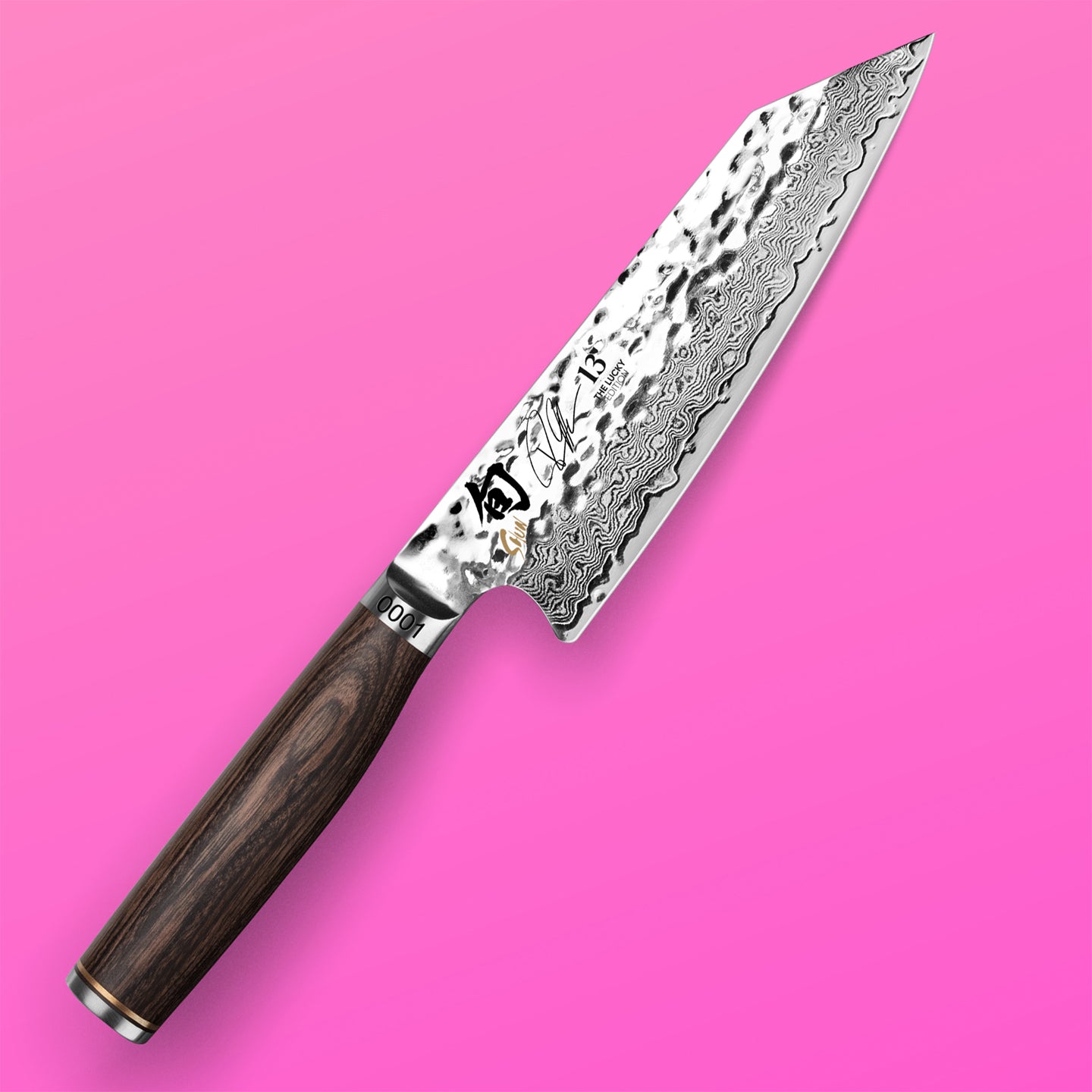 Kai Japan - Shun Premier Tim Mälzer TDM-1784 - Small Kiritsuke 15cm - 13  The Lucky Edition - kitchen knives