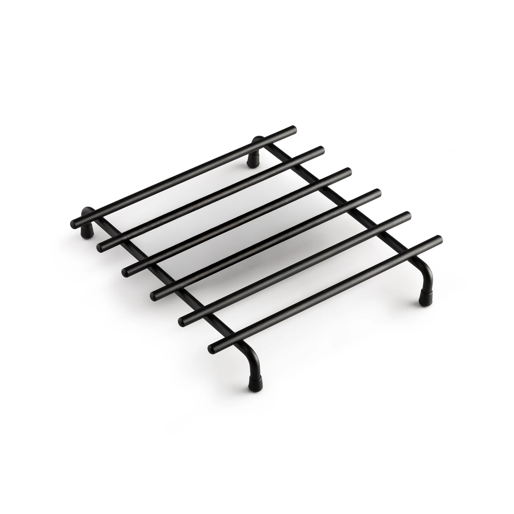 Kilo Satin Black Heat-Resistant Trivet